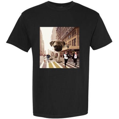 PUGZILLA Funny Pug For Dog Lovers To Halloween Garment-Dyed Heavyweight T-Shirt