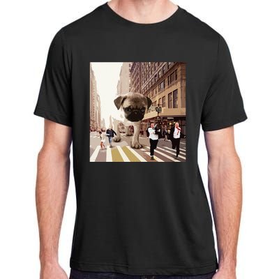 PUGZILLA Funny Pug For Dog Lovers To Halloween Adult ChromaSoft Performance T-Shirt