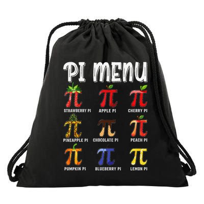 Piu Funny Pi 3.14 Math Teacher Pieu Mathematics Drawstring Bag