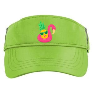 Pineapple Flamingo Pool Float Upside Down Pineapple Adult Drive Performance Visor