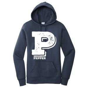 P For Pepper Halloween CostumeMatching Salt And Pepper Couple Cool Gift Women's Pullover Hoodie