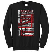 Peruvian Food Peru Foodie Chef Gastronomy Sweatshirt