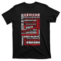 Peruvian Food Peru Foodie Chef Gastronomy T-Shirt