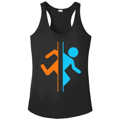 Portal Funny Ladies PosiCharge Competitor Racerback Tank