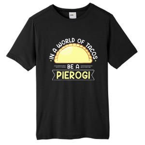 Polish Food Pierogi Tall Fusion ChromaSoft Performance T-Shirt