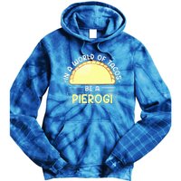 Polish Food Pierogi Tie Dye Hoodie