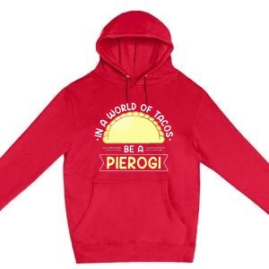 Polish Food Pierogi Premium Pullover Hoodie