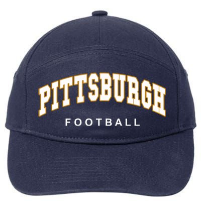 Pittsburgh Football 7-Panel Snapback Hat