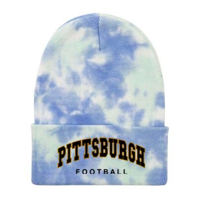 Pittsburgh Football Tie Dye 12in Knit Beanie