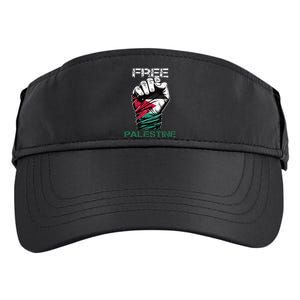 Palestine Free Palestine in Arabic Free Gaza Palestine Flag Adult Drive Performance Visor