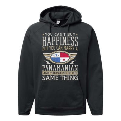 Panama Flag Proud Panamanians Performance Fleece Hoodie