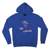 Palestine Free Palestine In Arabic Free Gaza Palestine Flag Hoodie