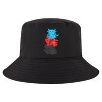 Polyamory Flag Pride LGBTQ Axolotl Cool Comfort Performance Bucket Hat