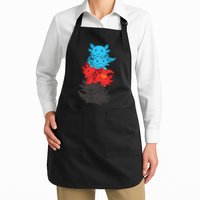 Polyamory Flag Pride LGBTQ Axolotl Apron