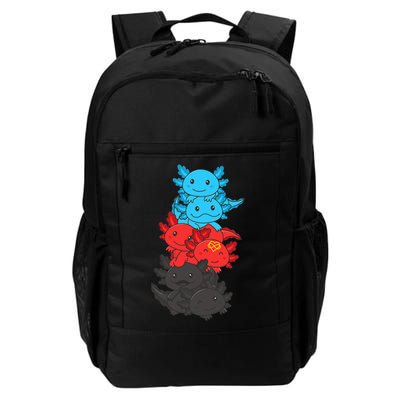 Polyamory Flag Pride LGBTQ Axolotl Backpack