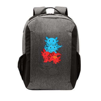 Polyamory Flag Pride LGBTQ Axolotl Vector Backpack