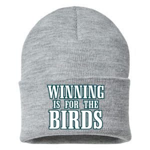 Philly Football Philadelphia Winning Is For The Birds Sustainable Knit Beanie