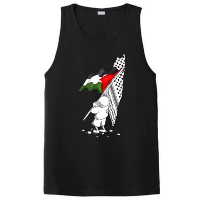 Palestine Free Palestine In Arabic Free Gaza Palestine PosiCharge Competitor Tank