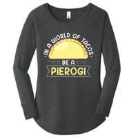 Polish Food Pierogi Design For A Polish Pierogi Lovers Women's Perfect Tri Tunic Long Sleeve Shirt