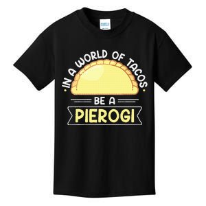 Polish Food Pierogi Design For A Polish Pierogi Lovers Kids T-Shirt