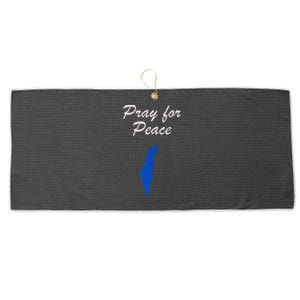 Pray for Peace in the Middle East Pray for Peace in Israel Large Microfiber Waffle Golf Towel