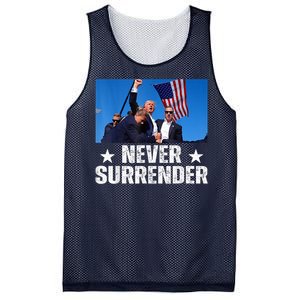 Pray For President Trump Never Surrender God Bless Trump Mesh Reversible Basketball Jersey Tank