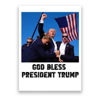 Pray For President Trump Never Surrender God Bless Trump Poster