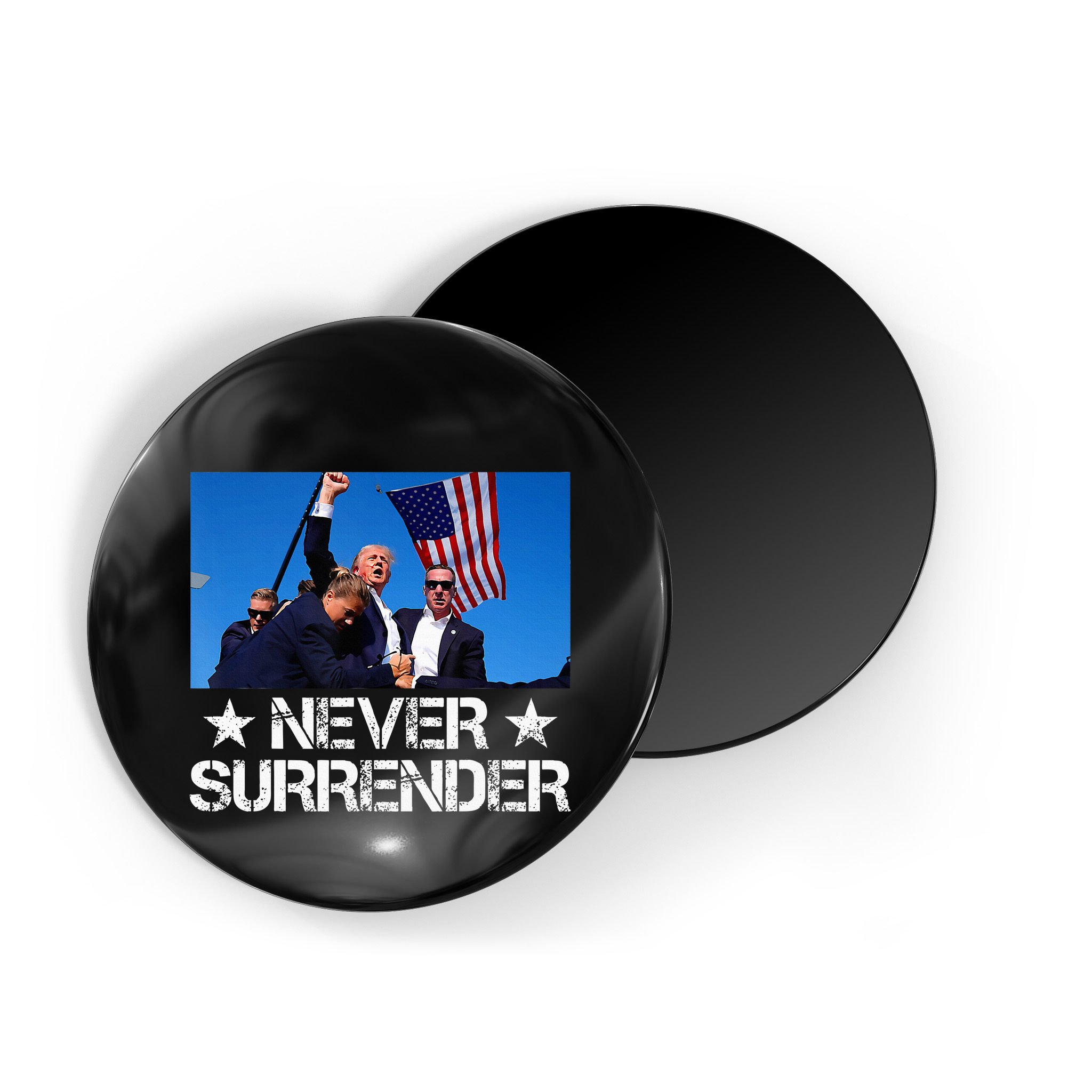 Pray For President Trump Never Surrender God Bless Trump Magnet
