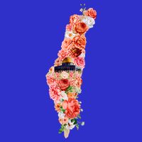 Palestine Free Palestine Gaza Floral Palestine Flag Arabic Gift Button