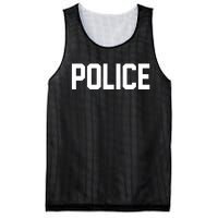 Police For Police Officer Halloween Costume Mesh Reversible Basketball Jersey Tank