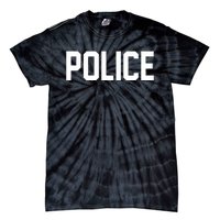 Police For Police Officer Halloween Costume Tie-Dye T-Shirt