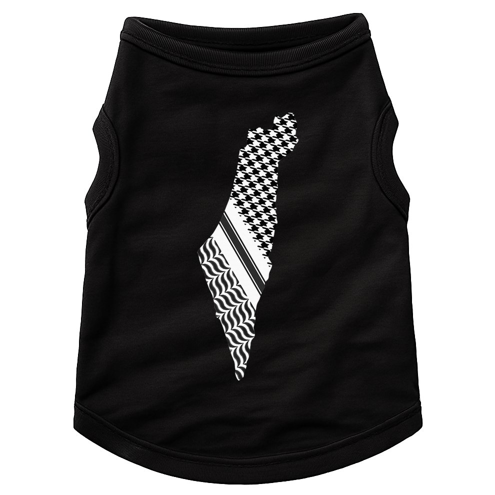 Palestine Free Palestine Free Gaza Palestine Flag Arabic Doggie Tank