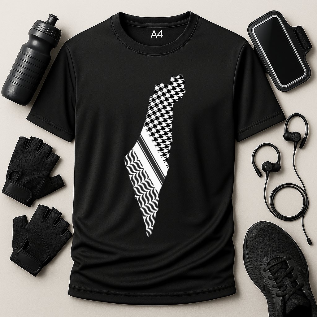 Palestine Free Palestine Free Gaza Palestine Flag Arabic Cooling Performance Crew T-Shirt