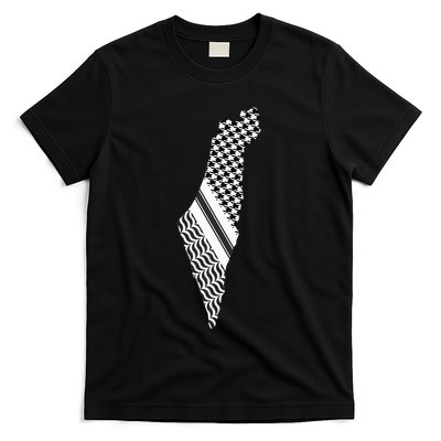 Palestine Free Palestine Free Gaza Palestine Flag Arabic T-Shirt