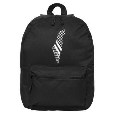 Palestine Free Palestine Free Gaza Palestine Flag Arabic 16 in Basic Backpack