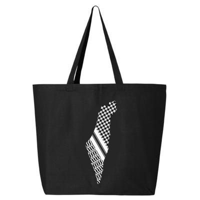 Palestine Free Palestine Free Gaza Palestine Flag Arabic 25L Jumbo Tote