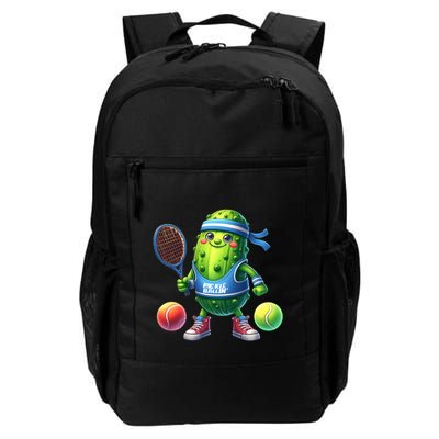 Pickleball Funny Pickle Cucumber Fertation Pickles Gift Daily Commute Backpack