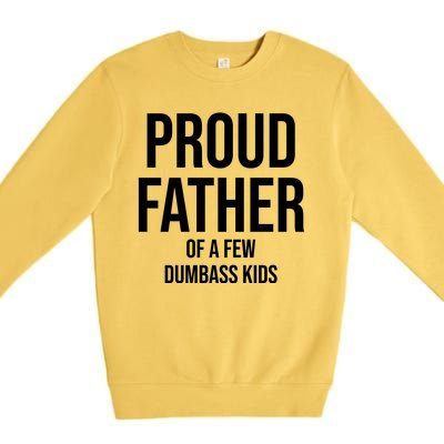 Proud Father Premium Crewneck Sweatshirt