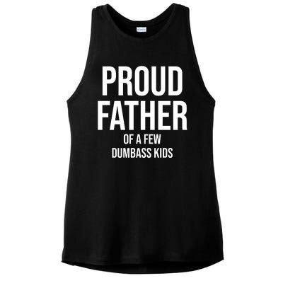 Proud Father Ladies PosiCharge Tri-Blend Wicking Tank