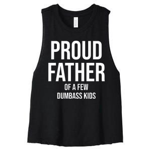 Proud Father Women's Racerback Cropped Tank