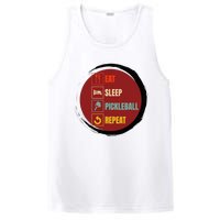 Pickleball Funny Quote Eat Sleep Pickleball Repeat PosiCharge Competitor Tank