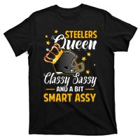 Pittsburgh Football Queen Classy Sassy And A Bit Smart Assy T-Shirt