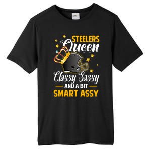 Pittsburgh Football Queen Classy Sassy And A Bit Smart Assy Tall Fusion ChromaSoft Performance T-Shirt