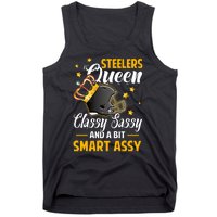 Pittsburgh Football Queen Classy Sassy And A Bit Smart Assy Tank Top