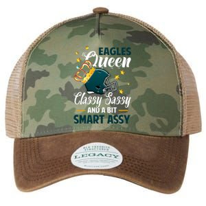 Philadelphia Football Queen Classy Sassy And A Bit Smart Assy Legacy Tie Dye Trucker Hat