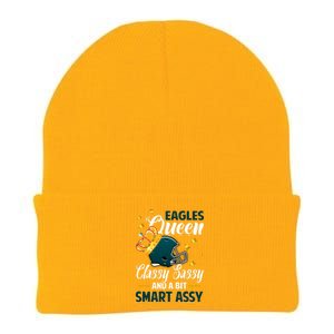 Philadelphia Football Queen Classy Sassy And A Bit Smart Assy Knit Cap Winter Beanie