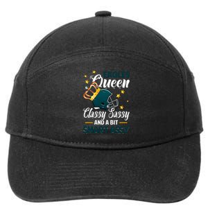 Philadelphia Football Queen Classy Sassy And A Bit Smart Assy 7-Panel Snapback Hat