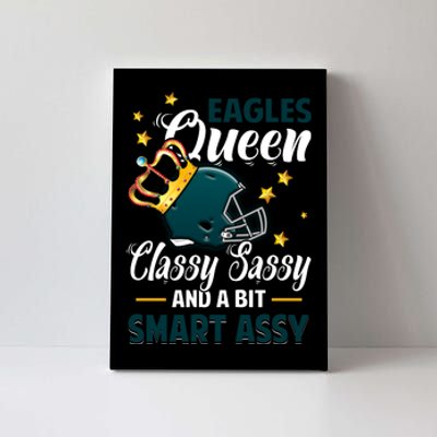 Philadelphia Football Queen Classy Sassy And A Bit Smart Assy Canvas