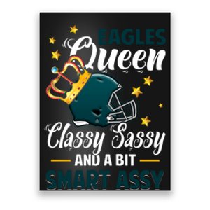 Philadelphia Football Queen Classy Sassy And A Bit Smart Assy Poster