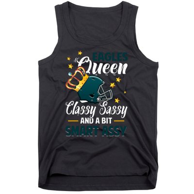 Philadelphia Football Queen Classy Sassy And A Bit Smart Assy Tank Top